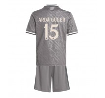 Real Madrid Arda Guler #15 Koszulka Trzecia dzieci 2024-25 Krótki Rękaw (+ krótkie spodenki)